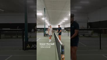 Pro tip on attacking #pickleball