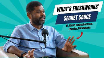 Frugality Meets Global Ambition: The Freshworks Playbook | Girish Mathrubootham #blumepodcast