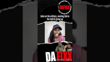 Jokia shares perspectives about her military life, meeting God in the field and giving up!