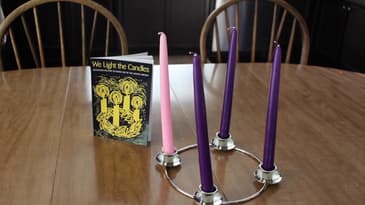 My Advent Wreath arrived :-)