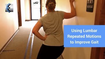 Repeated Lumbar Motion to Improve Gait Quality