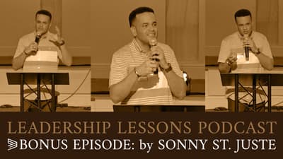 Bonus Lesson 4 |  Discipleship Lessons from the Apostle Paul | Sonny St. Juste