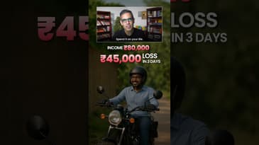 Income 80,000 par 45,000 LOSS - KAISE?! | Ankur Warikoo #shorts
