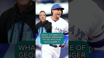 THE MARINERS GEORGE SPRINGER HIT-BY-PITCH IS BEING BLOWN WAY OUT OF PROPORTION