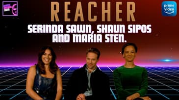 "Reacher" Actors: Serinda Sawn, Shaun Sipos and Maria Sten.