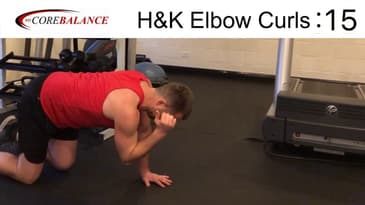 Hands & Knees Elbow Curls • Follow-Along • Core Abs and Obliques | Chris Janke-Bueno
