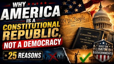 Why America Is a Constitutional Republic, NOT a Democracy (25 Reasons)