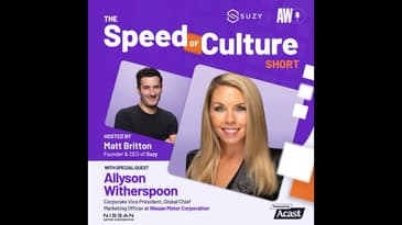 Nissan's Journey Through Changing Consumer Demands with Allyson Witherspoon | Short