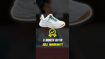 Best Shoe Warranty #pickleball