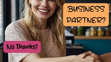 Why you don't need a business partner to start! | Weeniecast episode 120