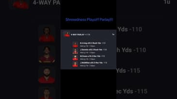 Shrewdness Playoff Parlay!!! #NFL #buccaneers #Commanders #podcast #Betting