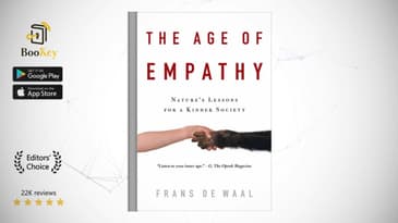 The Age of Empathy  Book Summary By  Frans de  Are we selfish by nature