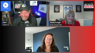 Get out of Wrap TV featuring Leigh Hopwood & Jackie Pringle on the National Contact Centre Awards