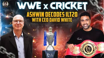 WWE x Cricket: Ashwin decodes ILT20 with CEO David White