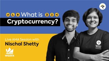 What is Cryptocurrency?  | AMA with Wazirx founder | CA Rachana Ranade