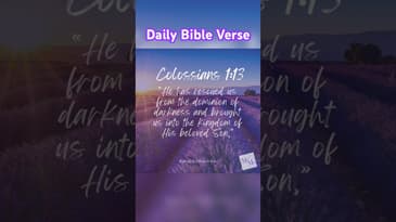 Daily Devotional - Colossians 1:13 - #motivational #inspirational #bible