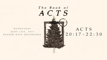 Acts 20-17-22:30