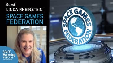 Space Marketing Podcast with Linda Rheinstein at Space Games Federation