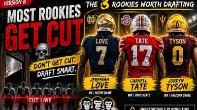 Episode 99b:  NFL Draft and Guillotine Fantasy Implications