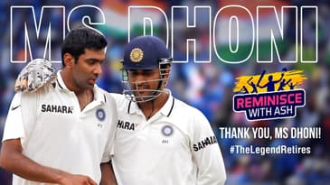 Dhoni & I: Top 5 Moments with MSD | Reminisce with Ash | Dhoni Retires | MS Dhoni | R.Ashwin