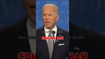Joe Biden told Trump to be quiet when he got called out 2020 debate