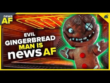 Evil Gingerbread Man is News AF - December 19, 2023