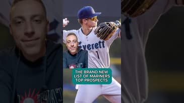 WHAT TO MAKE OF NEW MARINERS PROSPECT RANKINGS || #shorts #baseball #seattlemariners #mariners