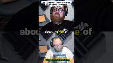 Did they COMPLETELY miss the point of Animal Farm?! This trailer is UNBELIEVABLE. 🤯