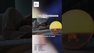 How to Fix Your Sleep Schedule? #schedule #youtubeshorts #shorts