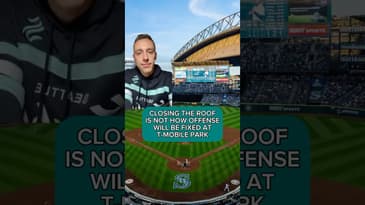 Closing The Roof Is NOT The Answer For The Mariners Offense 😳 #shorts #baseball #seattlemariners