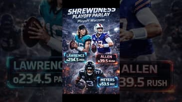 Shrewdness Playoff Parlay! #SNF #NFL #sportsbetting #Bills #Jaguars