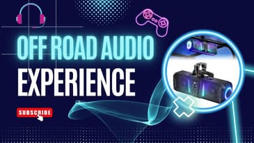 "KEMIMOTO Midnight 40B 16'' 2-Speaker Louder RGB UTV Sound Bar - Elevate Your Off-Road Experience!"