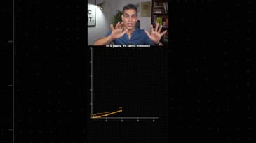 This MUTUAL FUND would have turned 25 LAKHS into 2.1 CRORES! | Ankur Warikoo #shorts