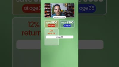 Rs. 100 ya Rs. 500 - Zyada GROWTH Kisme thi?! | Ankur Warikoo #shorts