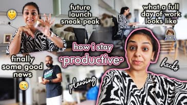 little tips that help me stay productive through hectic days