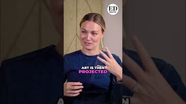 Abstract Art at FRAMELESS in London #shorts