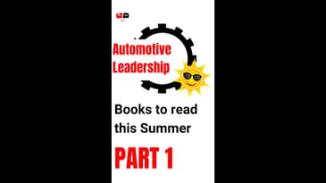 Best Leadership Books to Read this Summer [PART1]  | #automotive #leadership #shorts