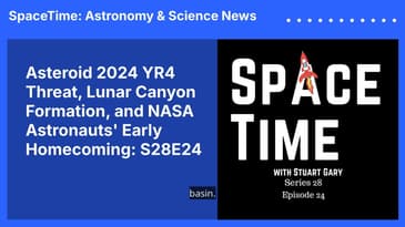 Asteroid 2024 YR4 Threat, Lunar Canyon Formation, and NASA Astronauts' Early Homecoming: S28E24