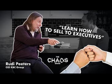Learn how to sell to executives from a top executive I Rudi Peeters I Sales Acceleration Show Ep 13