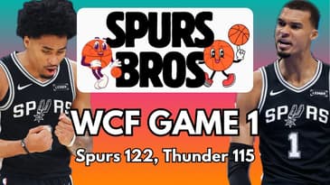 West Finals G1 REACTION: Spurs Win Instant Double-OT Classic, Wemby Proves He’s the REAL MVP