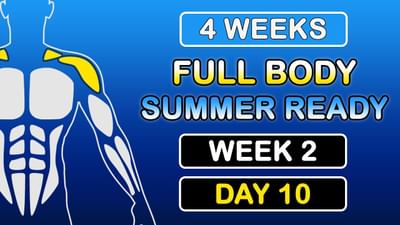 Shoulders workout at Home – Day 10 of the Summer Ready Beginner Program