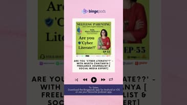 Are you 'Cyber Literate??' - with Mukta Chaitanya [ Freelance Journalist & Social Media Expert]