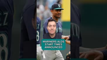 MARINERS START TIMES THIS WEEKEND ANNOUNCED #mlb #baseball #postseason