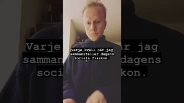 Varje kväll när jag lägger ihop alla mina sociala fiaskon…