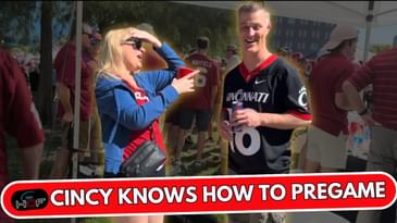 HOF College Football on the Road | Jason, Justin and Christina Enjoy Cincinnati Tailgate Festivities