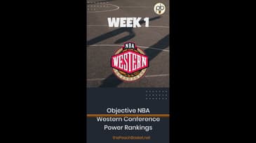 #NBA Western Conference Power Rankings - Week 1