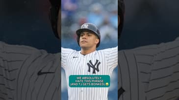 Mariners Podcaster Gets Bonked 😂 #shorts #baseball #seattlemariners #mariners #seattle #juansoto