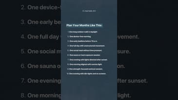 Plan your months like this