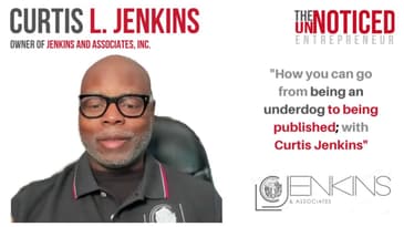 How you can go from being an underdog to being published; with Curtis Jenkins