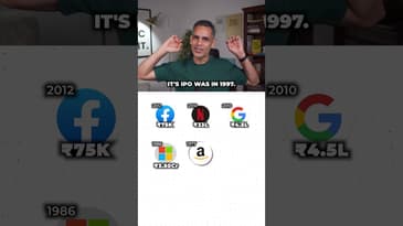 Your FAVOURITE Tech Companies Values of 10,000 INR INVESTED during IPO! | Ankur Warikoo #shorts